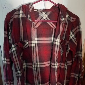 charhartt flannel with hood